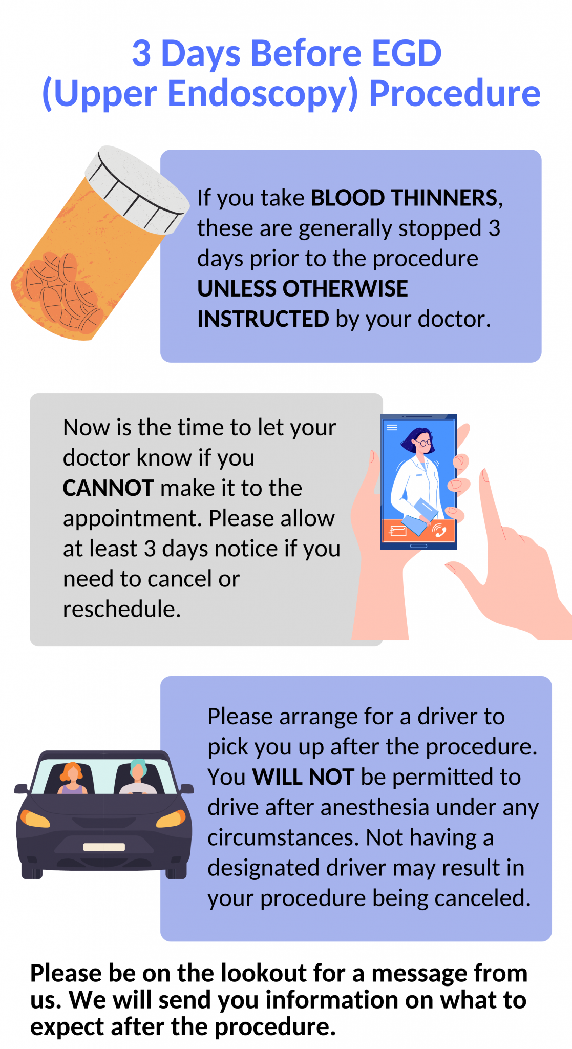 3 Days Before Egd Upper Endoscopy Procedure Credahealth