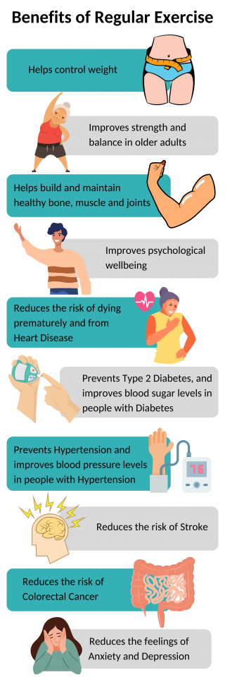 Benefits of Regular Exercise - CredaHealth